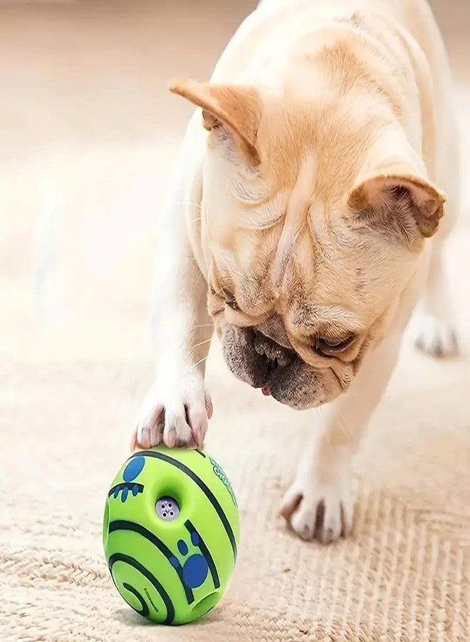 PETLICIOUS & MORE كرة ألعاب تفاعلية للكلاب من بيتليشوس آند مور - (كرة صغيرة 4.7 بوصة) مناسبة للكلاب الصغيرة والمتوسطة والكبيرة، تساعد في الحفاظ على سعادة الكلاب وصحتها ولياقتها البدنية بأمان - Image 3